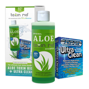 Aloe Toxin Rid Shampoo with Zydot ultra clean clarifying shampoo & conditioner