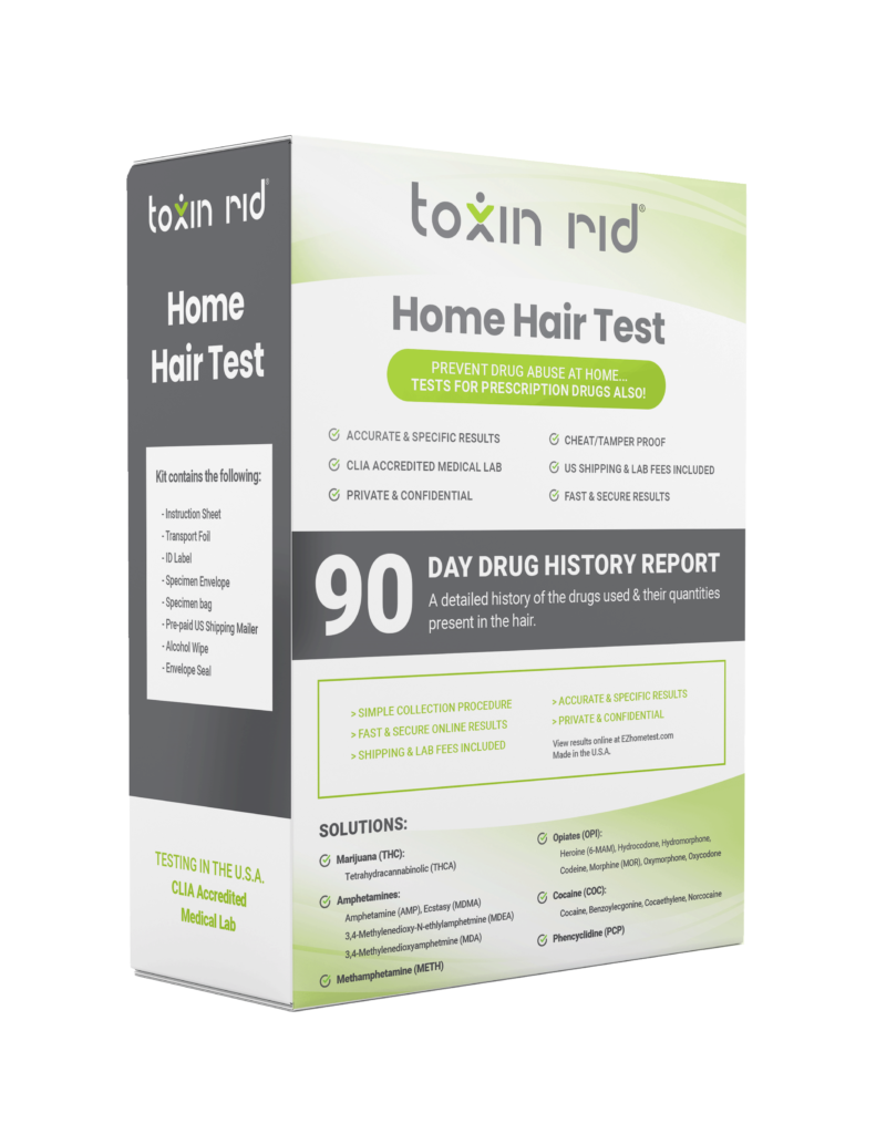 Accurate Hair Confirm Home Hair Testing Kits Toxin Rid®